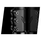 Stuntstep Zwart Goud met decoratie – Slang & Schedel - Buitenspeelgoed