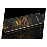 Stuntstep Zwart Goud met decoratie – Slang & Schedel - Buitenspeelgoed