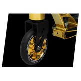 Stuntstep Zwart Goud met decoratie – Slang & Schedel - Buitenspeelgoed