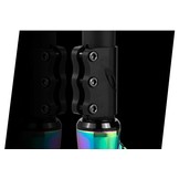 Stuntstep Zwart Regenboog met decoratie - Slang - Buitenspeelgoed