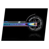 Stuntstep Zwart Regenboog met decoratie - Slang - Buitenspeelgoed