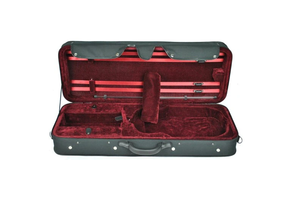 Altviool Koffer – 15-16,5 inch – Rood fluweel – Altviool accessoires