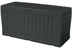 Tuinbox 270 Liter - Opbergbox 117x45x57 cm - Kussenbox - Antraciet