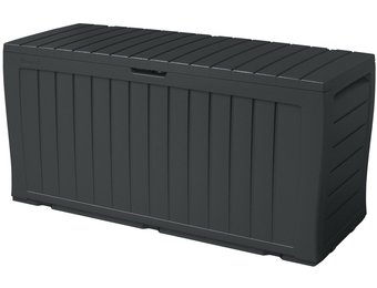 Tuinbox 270 Liter - Opbergbox 117x45x57 cm - Kussenbox - Antraciet