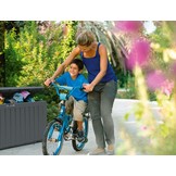 Tuinbox 270 Liter - Opbergbox 117x45x57 cm - Kussenbox - Antraciet