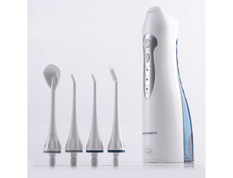 Waterflosser draadloos met 4 opzetstukken - Monddouche - Mondverzorging