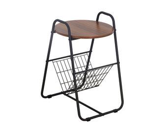 Bijzettafel met tijdschrifthouder - 40x47,5x64 cm - Kleine Salontafel