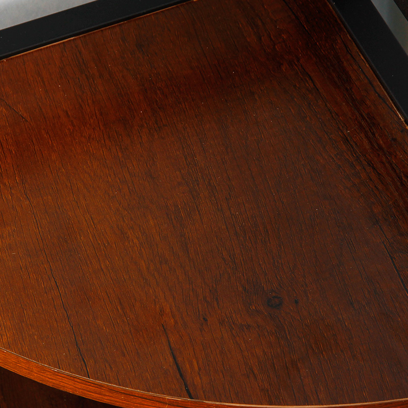 Hoekkast 3 planken – 32x32x60,5 cm – Hout – Bijzettafel