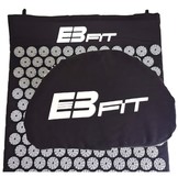 Acupressuur massagemat met kussen - 67x42x2 cm - Spijkermat