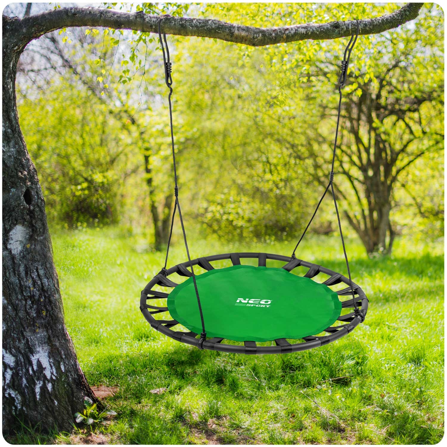 Nestschommel XXL Groen - 120 cm - Extra sterk