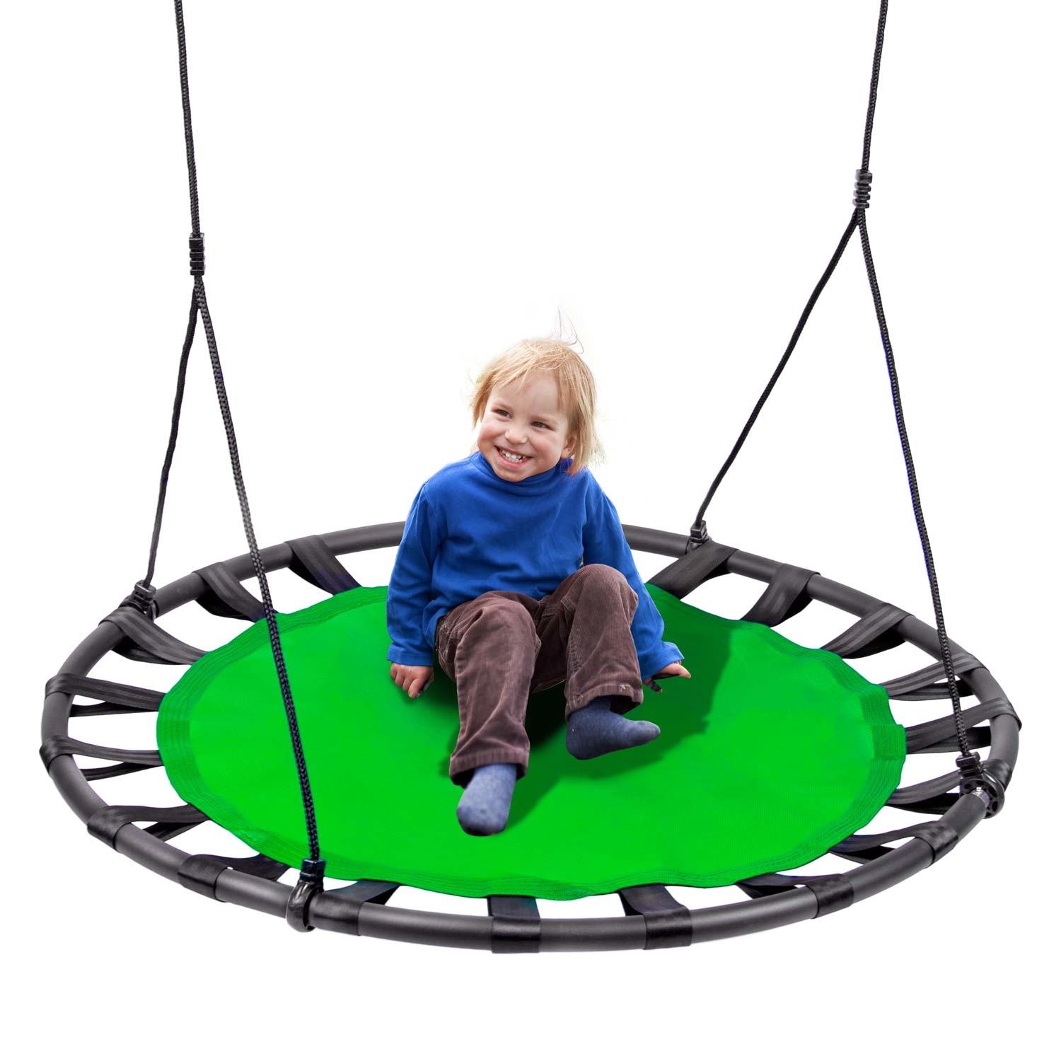 Nestschommel XXL Groen - 120 cm - Extra sterk