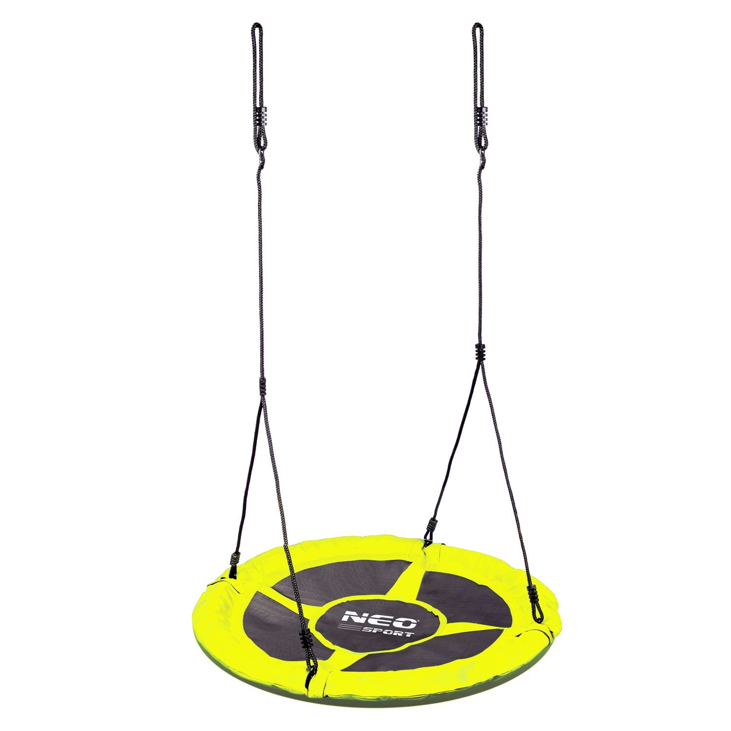 Nestschommel XXL Geel - 95 cm - Extra sterk
