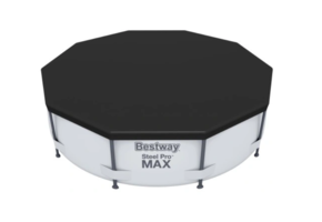 Bestway zwembad afdekzeil 305 cm – Zwart – Zwembad cover