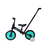 Loopfiets 3in1 Zwart en Mint - Driewieler