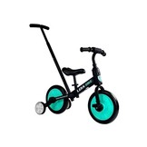 Loopfiets 3in1 Zwart en Mint - Driewieler