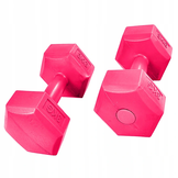 Dumbbell set 6 kg - 2 x 3kg - Roze - Fitness gewichten