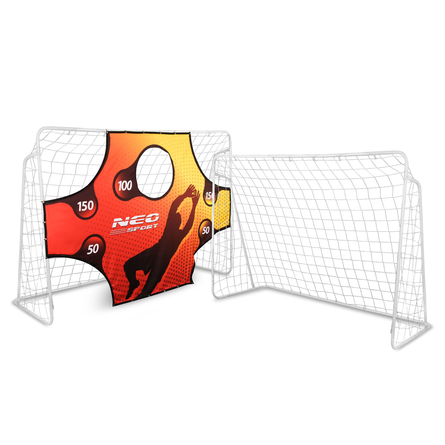 Voetbaldoel 245x155x80 - Met gatendoek