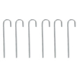 Voetbaldoel XL 300x200x120 cm - Lichtgewicht - Wit