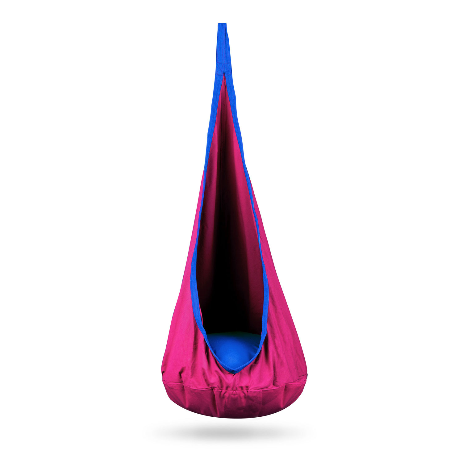 Kinderhangstoel roze – Met kussen