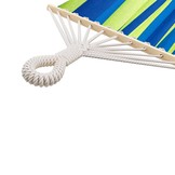 Tuinhangmat dubbel 220x160 – Groen en Blauw met hoes