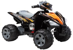 Elektrische Quad medium – Zwart – Elektrisch voertuig kind