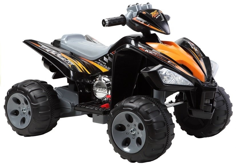 Elektrische Quad medium – Zwart – Elektrisch voertuig kind