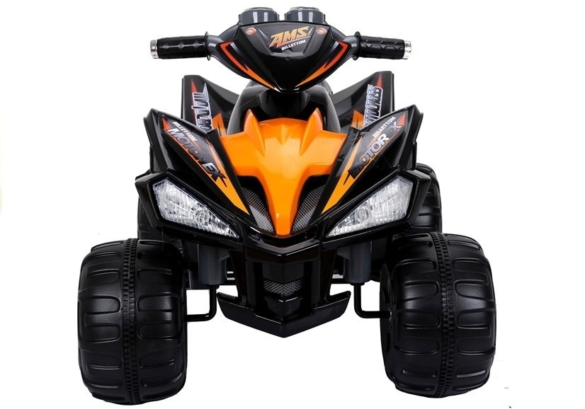 Elektrische Quad medium – Zwart – Elektrisch voertuig kind
