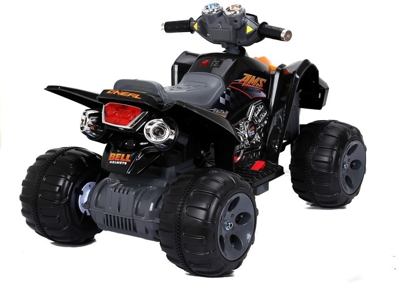 Elektrische Quad medium – Zwart – Elektrisch voertuig kind