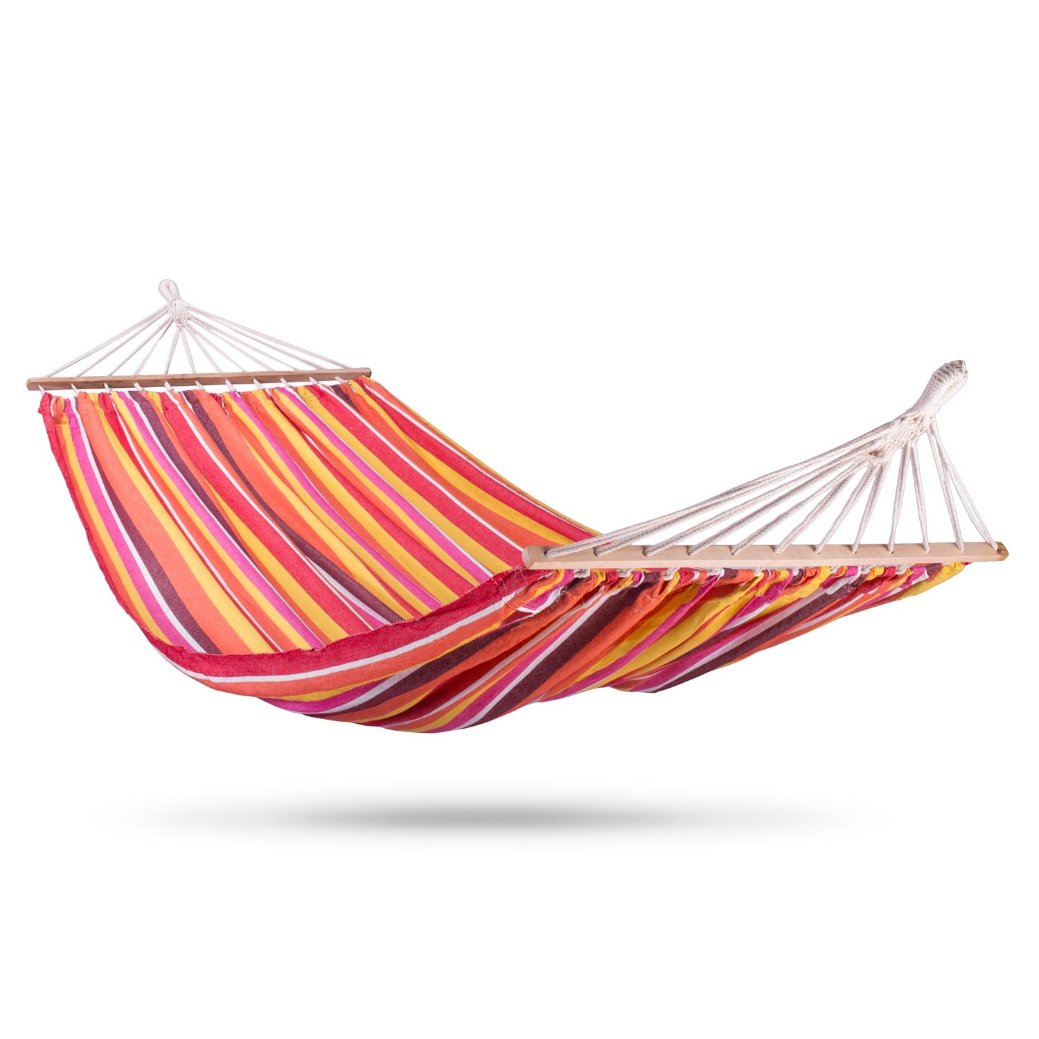 Tuinhangmat dubbel 220x160 – Rood gestreept met hoes