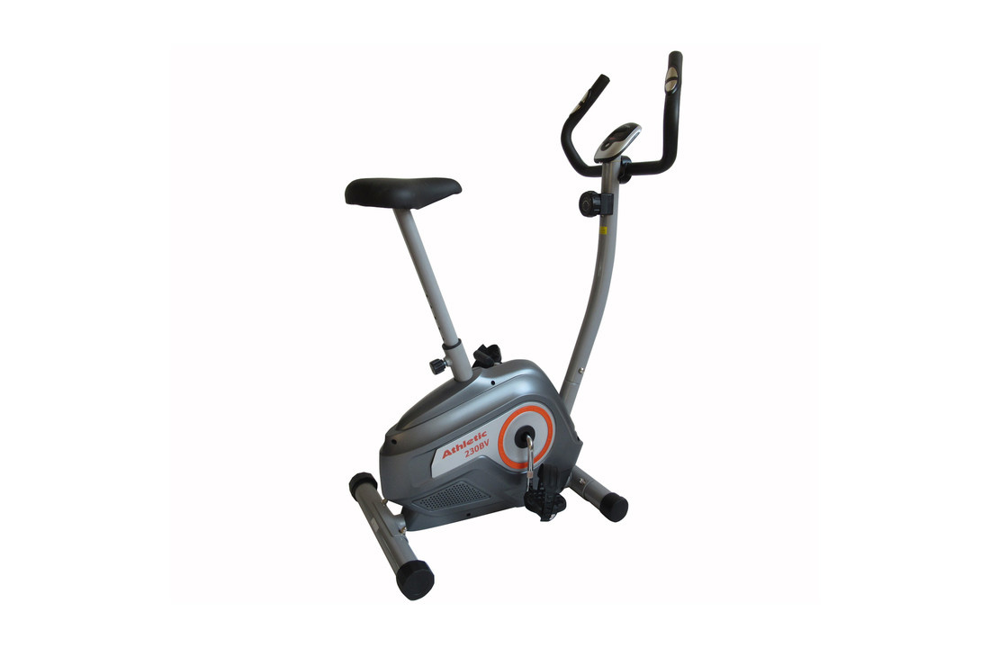 Hometrainer grijs - magnetische verstelling - 8 weerstanden