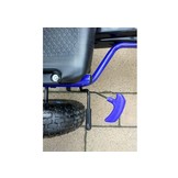 Skelter met luchtwielen – blauw - 92 x 56 x 56 cm