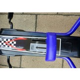 Skelter met luchtwielen – blauw - 92 x 56 x 56 cm