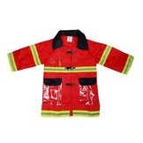 Brandweer speelgoed verkleed set - met werkende brandblusser