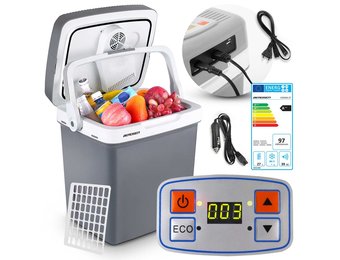 Koelbox met verwarmfunctie 27 liter – Grijs