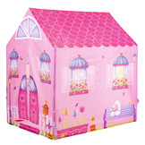 Speeltent roze huis 92x72x102 cm – Kindertent – Speelhuis
