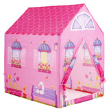 Speeltent roze huis 92x72x102 cm – Kindertent – Speelhuis