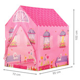 Speeltent roze huis 92x72x102 cm – Kindertent – Speelhuis