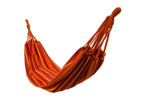 Hangmat 2-persoons klassiek 200x150 cm – Rood gestreept