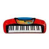 Muziekset met gitaar, keyboard & microfoon