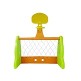 Voetbaldoel en basketbaldoel 2-in-1 – met bal