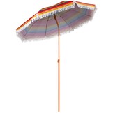 Parasol 180 cm - strandparasol met tas - roze