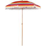 Parasol 180 cm - strandparasol met tas - roze