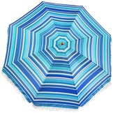 Parasol 180 cm - strandparasol met tas - multi blauw