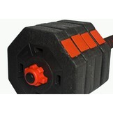 Dumbbell set 2 x 15 kg met halterfunctie 2in1 – Rood