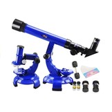 Telescoop & Microscoop 2in1 Blauw – Educatieve set