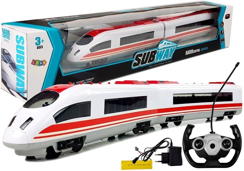 Bestuurbare trein 65 cm met lichteffecten – RC speelgoed