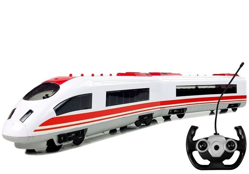Bestuurbare trein 65 cm met lichteffecten – RC speelgoed