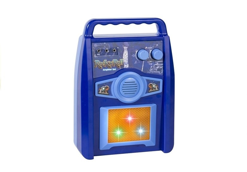 Kinderspeelgoed gitaar set met speaker en microfoon