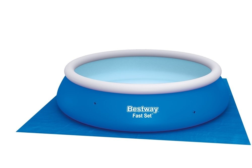 Bestway zwembad grondzeil 335 x 335 cm – blauw