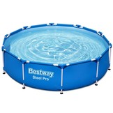 Bestway Steel Pro opzetzwembad 305 x 76 cm + pomp – Blauw
